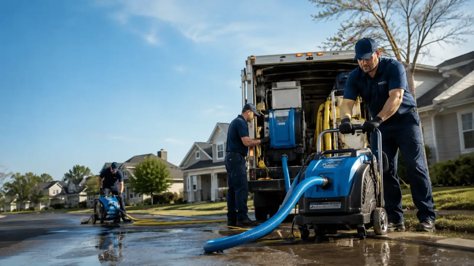 Flood Damage Cleanup in Hazel Hurst, PA